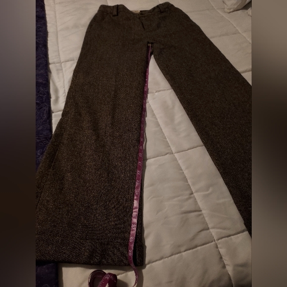 EUC Eddie Bauer lined wool cuffed trouser pants, size 2 - Picture 10 of 14
